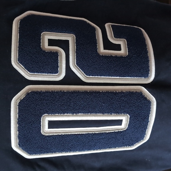 True Religion Black/ White Varsity Bomber Jacket Vest,Size 2XL. - Picture 8 of 16